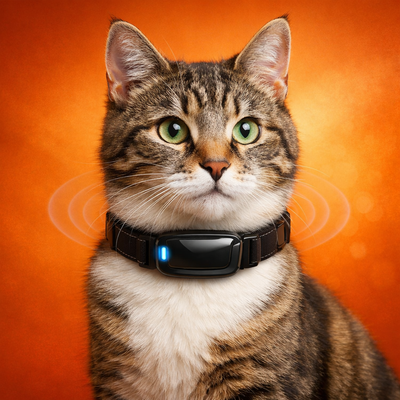 Remote GPS Tracker for Cats