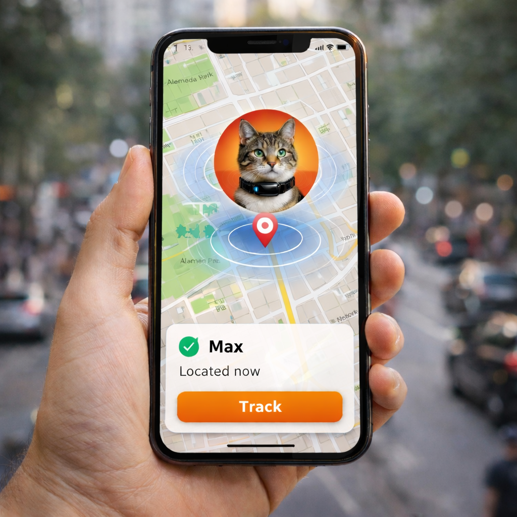 Remote GPS Tracker for Cats
